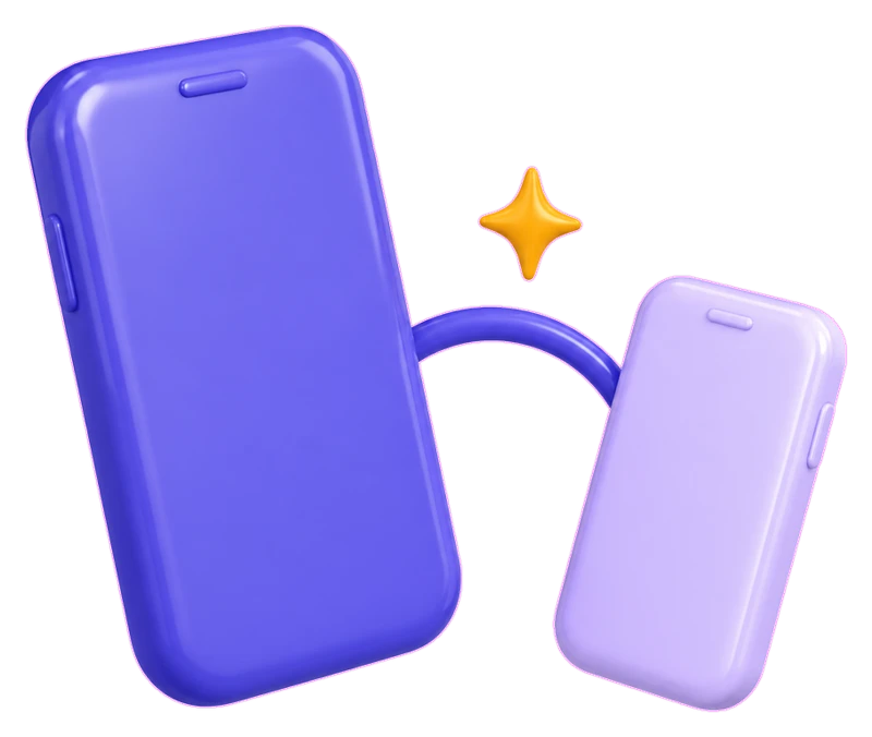 Ota-ona telefoni bola telefoniga ulangan tasvir